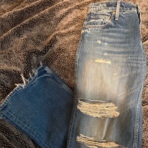 MOTHER Down Low Spinner Heel Jeans